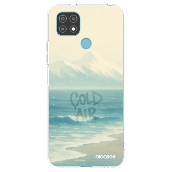 Picasee silikonový průhledný obal pro Realme C21 - COLD AIR