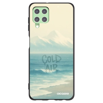Picasee silikonový černý obal pro Samsung Galaxy A22 A225F 4G - COLD AIR