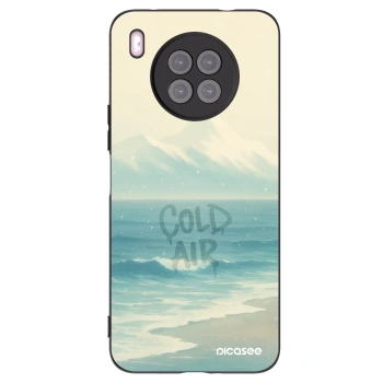 Picasee silikonový černý obal pro Huawei Nova 8i - COLD AIR
