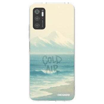 Picasee silikonový průhledný obal pro Xiaomi Poco M3 Pro 5G - COLD AIR