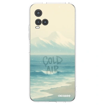 Picasee silikonový průhledný obal pro Vivo Y33s - COLD AIR
