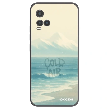 Picasee silikonový černý obal pro Vivo Y33s - COLD AIR