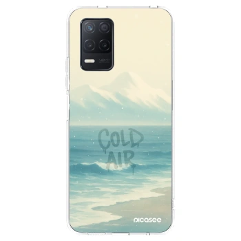 Picasee silikonový průhledný obal pro Realme 8 5G - COLD AIR