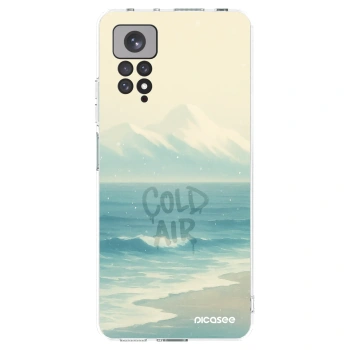 Picasee silikonový průhledný obal pro Xiaomi Redmi Note 11 - COLD AIR
