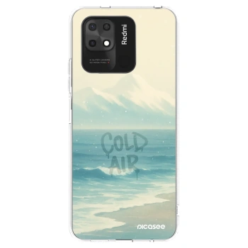 Picasee silikonový průhledný obal pro Xiaomi Redmi 10C - COLD AIR