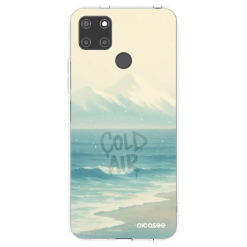 Picasee silikonový průhledný obal pro Realme C21Y - COLD AIR