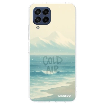 Picasee silikonový průhledný obal pro Samsung Galaxy M53 5G - COLD AIR