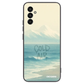 Picasee silikonový černý obal pro Samsung Galaxy M13 M135F - COLD AIR