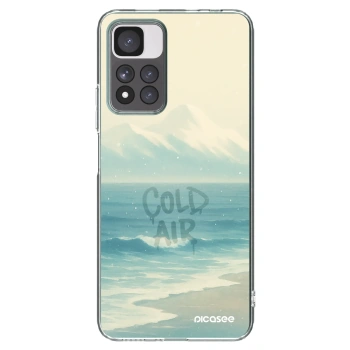Picasee silikonový průhledný obal pro Xiaomi Redmi Note 11 Pro+ 5G - COLD AIR