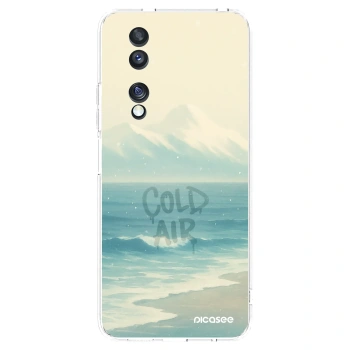 Picasee silikonový průhledný obal pro Honor 70 - COLD AIR