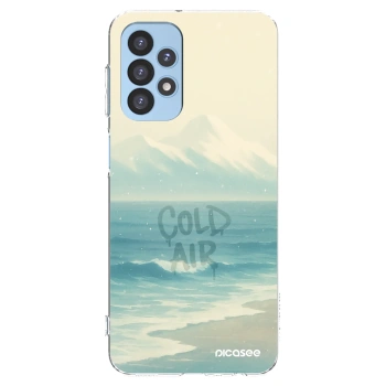 Picasee silikonový průhledný obal pro Samsung Galaxy A23 A235F 4G - COLD AIR
