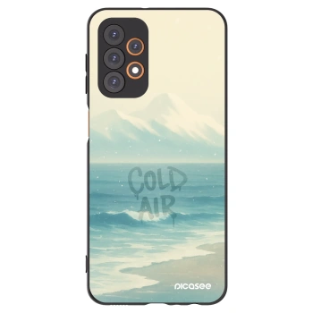 Picasee silikonový černý obal pro Samsung Galaxy A23 A236B 5G - COLD AIR