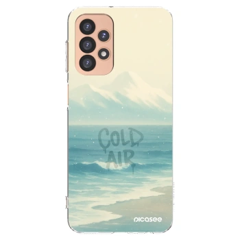 Picasee silikonový průhledný obal pro Samsung Galaxy A23 A236B 5G - COLD AIR