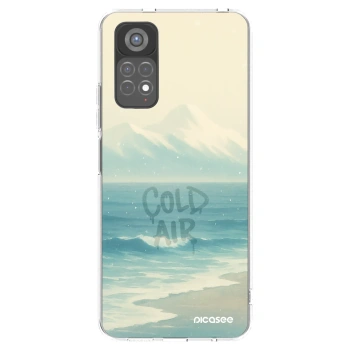 Picasee silikonový průhledný obal pro Xiaomi Redmi Note 11S 5G - COLD AIR