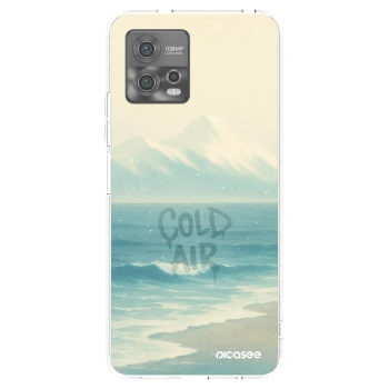Picasee silikonový průhledný obal pro Motorola Moto G72 - COLD AIR