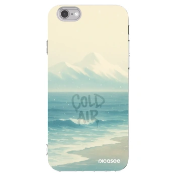 Picasee silikonový průhledný obal pro Apple iPhone 6/6S - COLD AIR