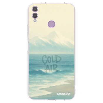 Picasee silikonový průhledný obal pro Honor 8X - COLD AIR
