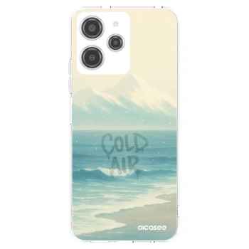 Picasee silikonový průhledný obal pro Xiaomi Redmi 12 4G - COLD AIR