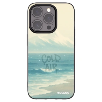 Picasee silikonový černý obal pro Apple iPhone 15 Pro - COLD AIR