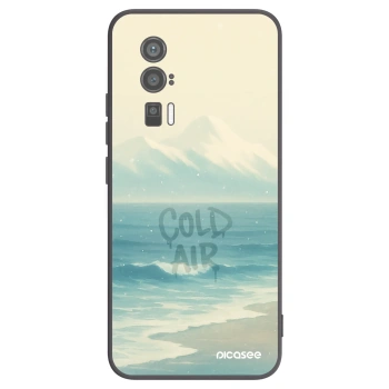 Picasee silikonový černý obal pro Xiaomi Poco F5 Pro 5G - COLD AIR