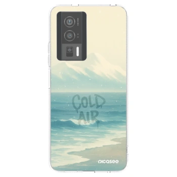 Picasee silikonový průhledný obal pro Xiaomi Poco F5 Pro 5G - COLD AIR