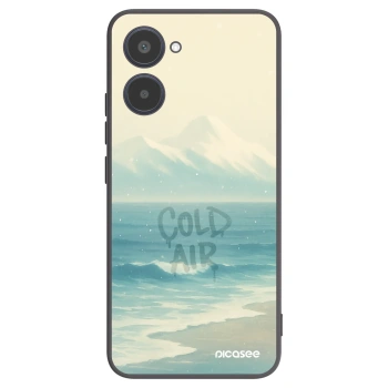 Picasee silikonový černý obal pro Realme 10 4G - COLD AIR