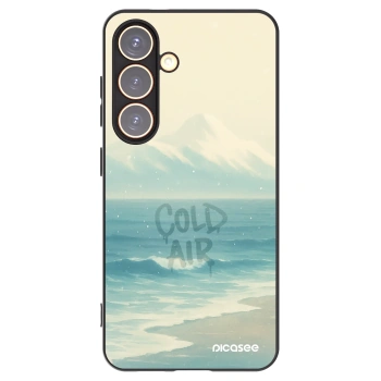 Picasee silikonový černý obal pro Samsung Galaxy S24 S921B 5G - COLD AIR