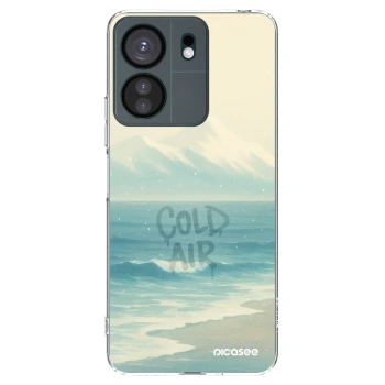Picasee silikonový průhledný obal pro Xiaomi Redmi 13C 4G - COLD AIR