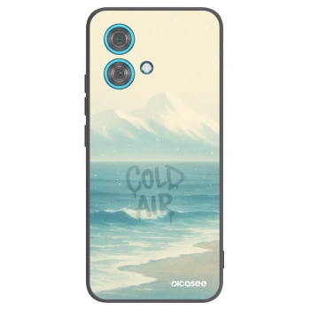 Picasee silikonový černý obal pro Motorola Edge 40 Neo - COLD AIR