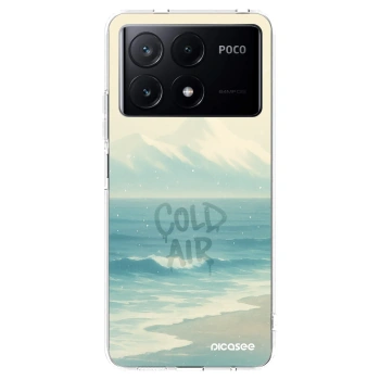 Picasee silikonový průhledný obal pro Xiaomi Poco X6 Pro - COLD AIR