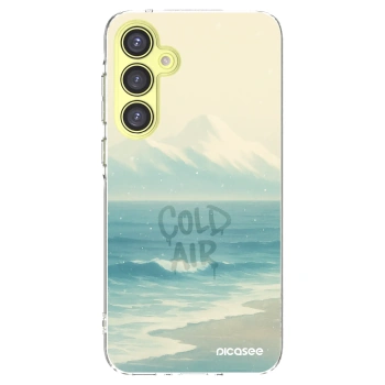 Picasee silikonový průhledný obal pro Samsung Galaxy A35 5G A356B - COLD AIR