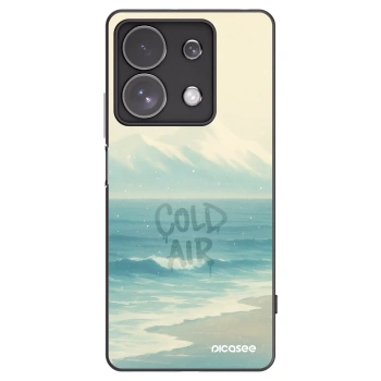 Picasee silikonový černý obal pro Xiaomi Redmi Note 13 Pro 4G - COLD AIR