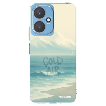 Picasee silikonový průhledný obal pro Xiaomi Redmi 13C 5G - COLD AIR