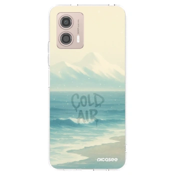 Picasee silikonový průhledný obal pro Motorola Moto G53 5G - COLD AIR
