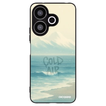 Picasee silikonový černý obal pro Xiaomi Redmi 13 4G - COLD AIR