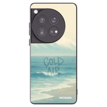 Picasee silikonový černý obal pro OnePlus 12 5G - COLD AIR