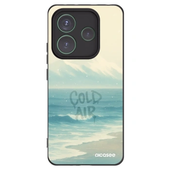 Picasee silikonový černý obal pro Xiaomi Redmi Note 14 5G - COLD AIR