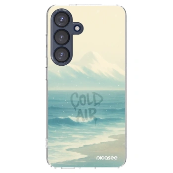 Picasee silikonový průhledný obal pro Samsung Galaxy S25 5G - COLD AIR