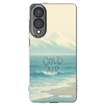 Picasee silikonový průhledný obal pro Samsung Galaxy S25 Edge 5G - COLD AIR