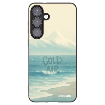 Picasee silikonový černý obal pro Samsung Galaxy S25+ 5G - COLD AIR