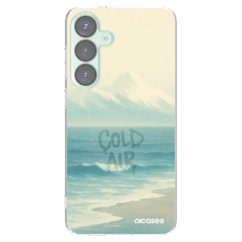Picasee silikonový průhledný obal pro Samsung Galaxy S25+ 5G - COLD AIR