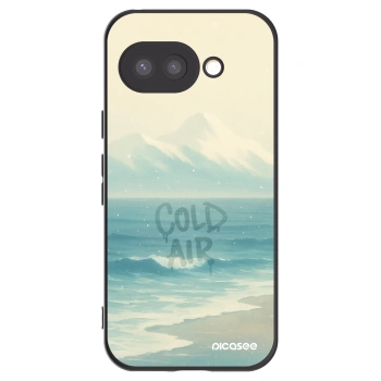 Picasee silikonový černý obal pro Google Pixel 9a - COLD AIR