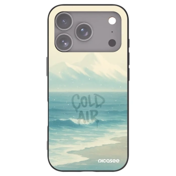 Picasee silikonový černý obal pro Apple iPhone 17 Pro - COLD AIR