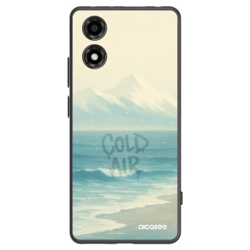 Picasee silikonový černý obal pro Motorola Moto E14 - COLD AIR