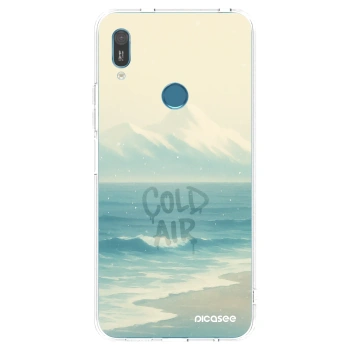 Picasee silikonový průhledný obal pro Huawei Y6 2019 - COLD AIR