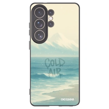 Picasee silikonový černý obal pro Samsung Galaxy S26 Ultra - COLD AIR
