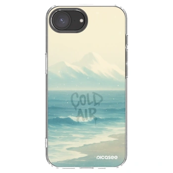 Picasee silikonový průhledný obal pro Apple iPhone 17e - COLD AIR