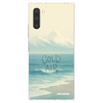 Picasee silikonový průhledný obal pro Samsung Galaxy Note 10 N970F - COLD AIR