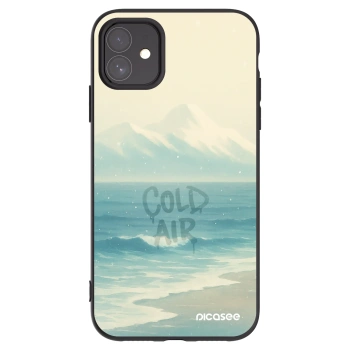 Picasee silikonový černý obal pro Apple iPhone 11 - COLD AIR
