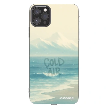 Picasee silikonový průhledný obal pro Apple iPhone 11 Pro Max - COLD AIR